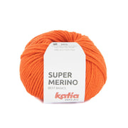 Katia Super Merino 46 Naranja Vivo - Katia Super Merino 046 Fel oranje