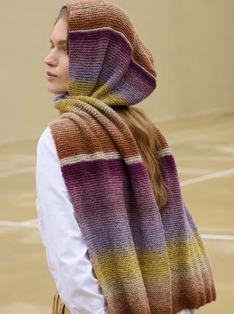 Katia Symmetric Socks & More - Chromatic 203 Paars-Geel-Camel - Chromatic — gemaakt met Katia Symmetric Socks & More - Chromatic (3)