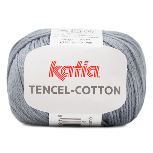 Katia Tencel-Cotton 009 Medium grijs