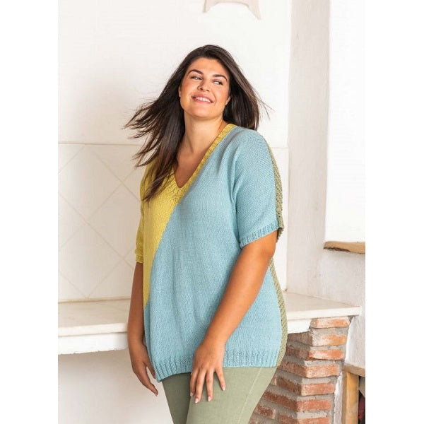 Katia Tencel-Cotton 028 Grijs - Tencel cotton — gemaakt met Katia Tencel-Cotton (2)