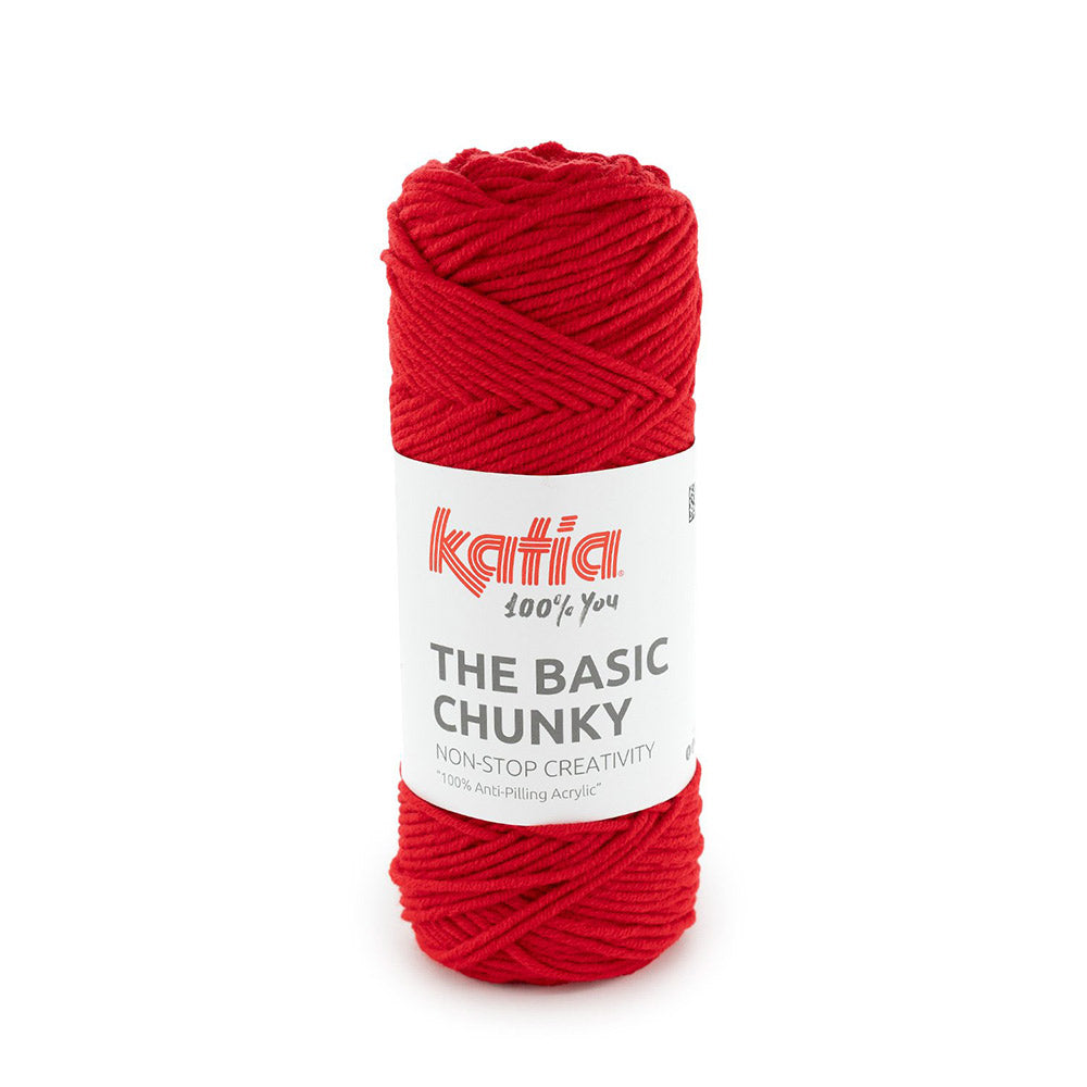 Katia The Basic Chunky 004 Rood