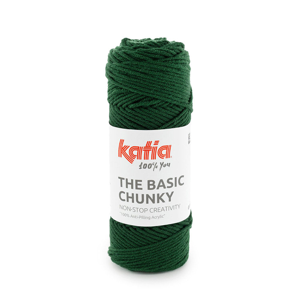 Katia The Basic Chunky 008 Flessengroen