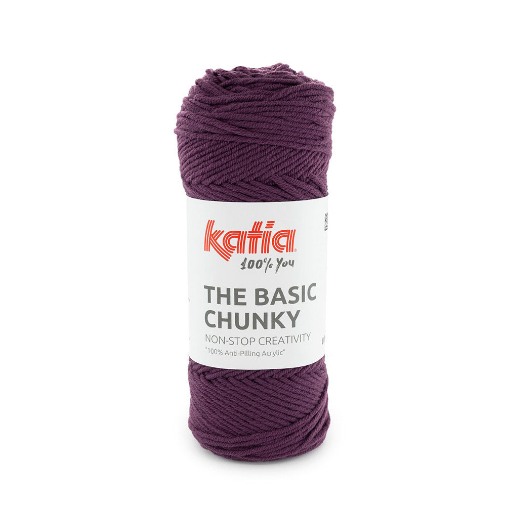 Katia The Basic Chunky 012 Aubergine