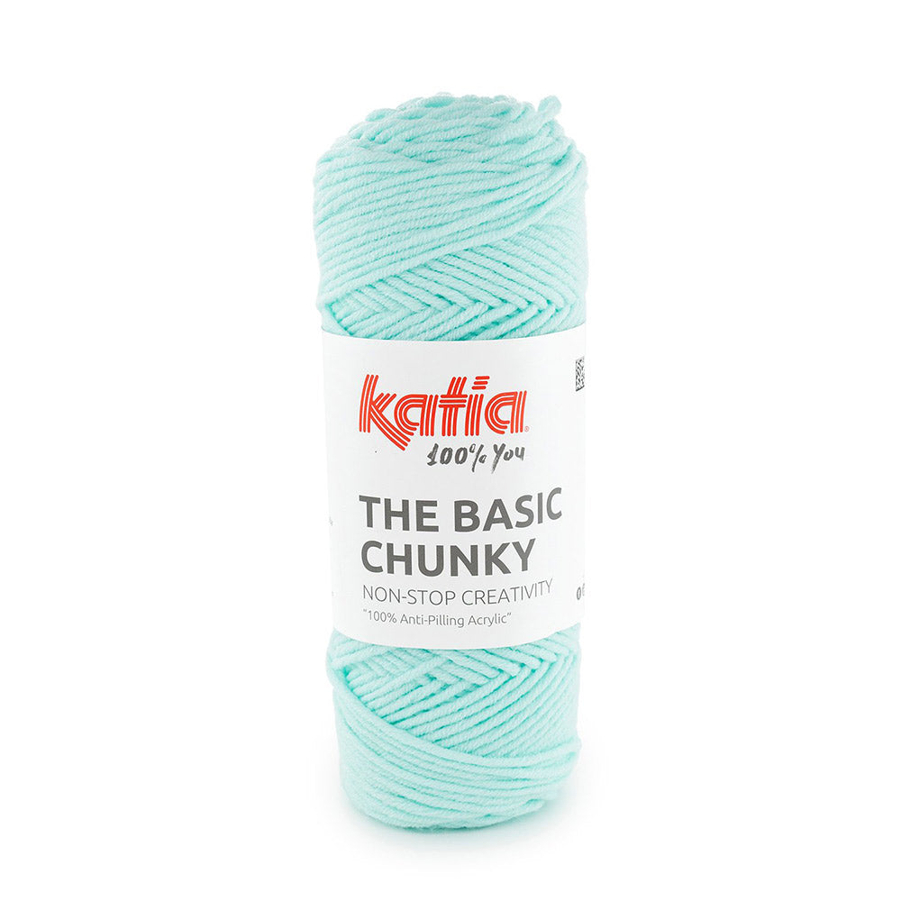Katia The Basic Chunky 030 Waterblauw