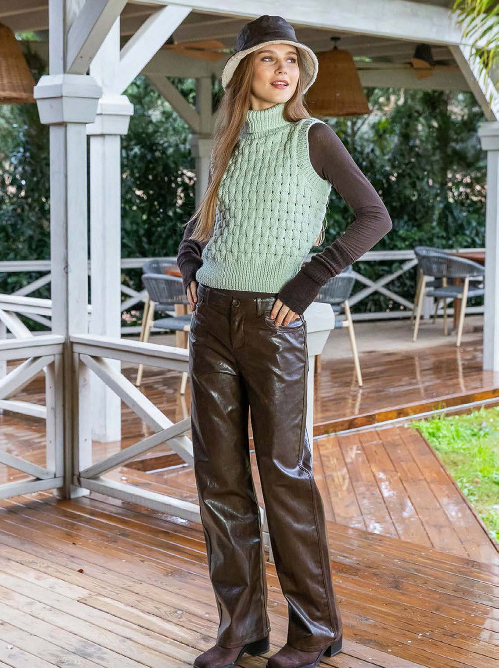 Katia The Basic Chunky 040 Bloedrood - The essentials no page — gemaakt met Katia The Basic Chunky (2)
