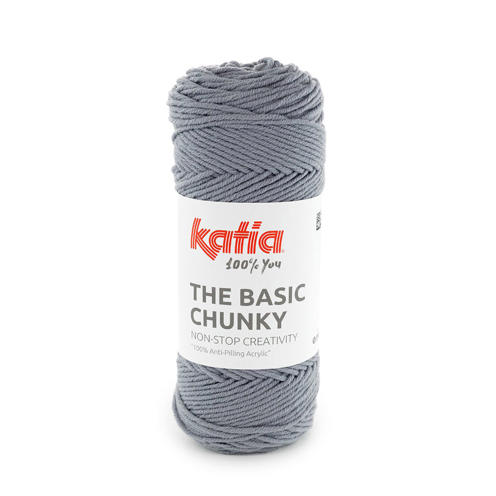 Katia The Basic Chunky 201 Mediumgrijs