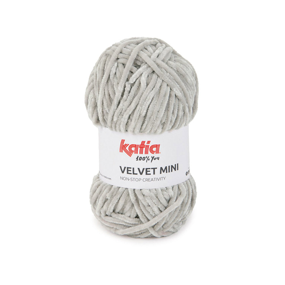 Katia Velvet Mini 209 Medium Grijs