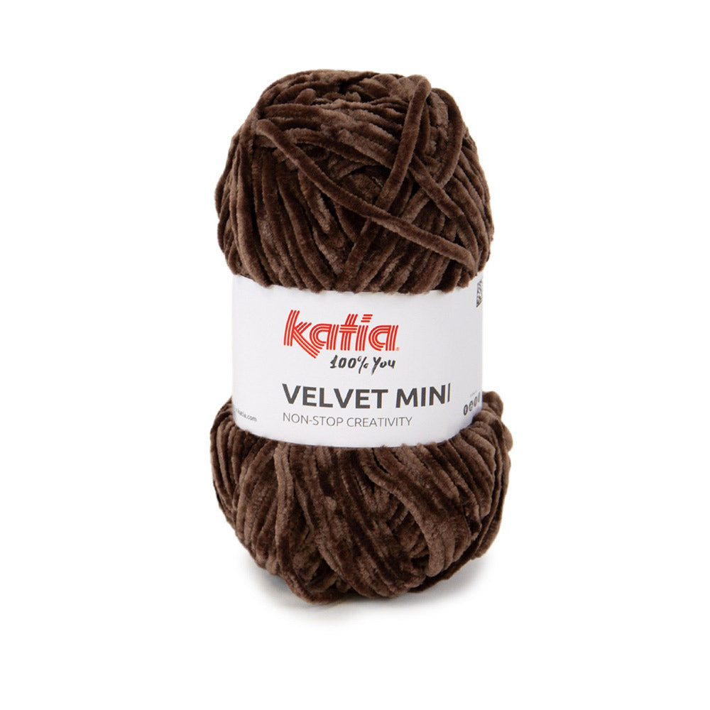 Katia Velvet Mini 214 Chocoladebruin
