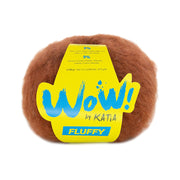 Katia WOW - Fluffy 093 Roest bruin