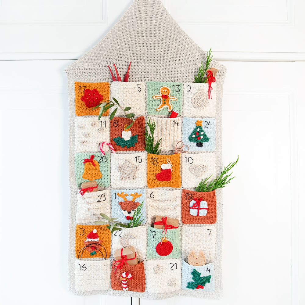 Kerst AdventCALender Haakpakket