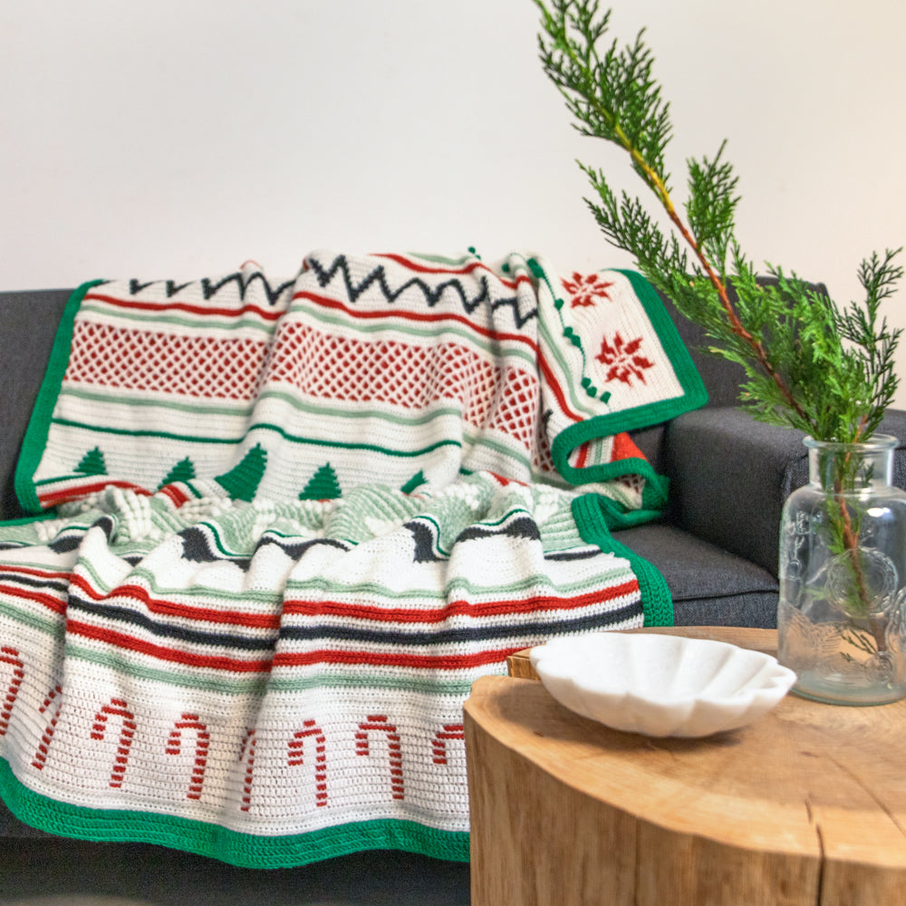 Kerst Droomdeken Haakpakket