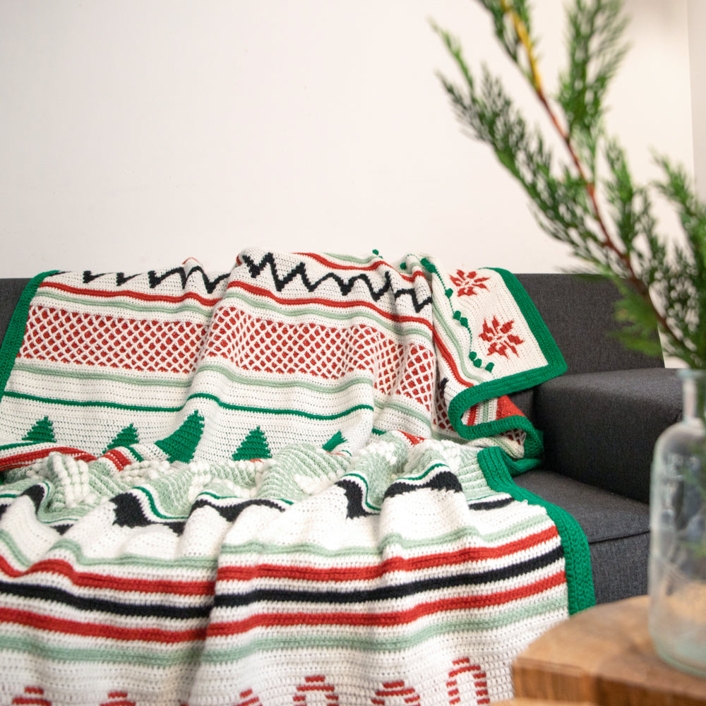Safari — gemaakt met Kerst Droomdeken Haakpakket (2)