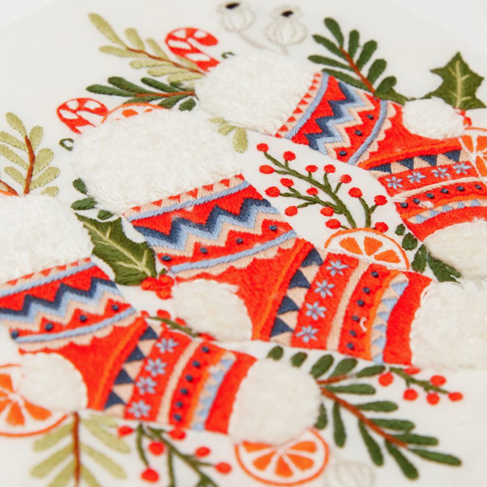 Kerst Sok Borduurpatroon (6)