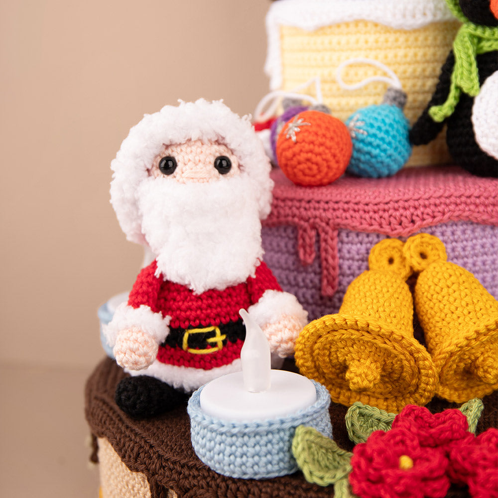 Kerst taart - Sandra Bekx - Haakpakket - Inclusief Patroon (2)