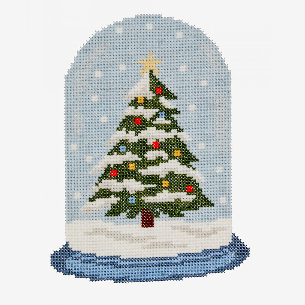 Kerstboom Kruissteek Borduurpatroon
