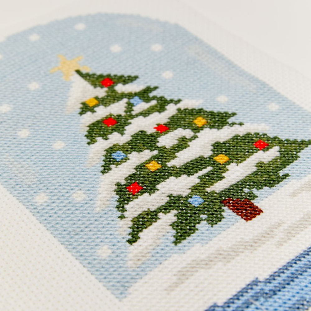 Kerstboom Kruissteek Borduurpatroon (6)