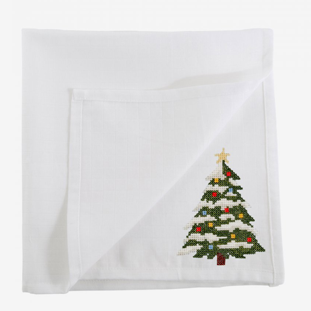 Kerstboom Kruissteek Borduurpatroon (4)