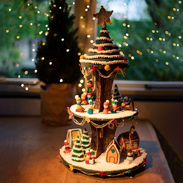 Kerstdorp Etagère AdventCAL Haakpakket