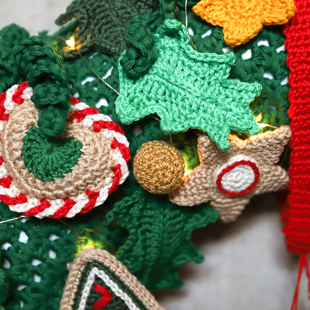 Naamloos — gemaakt met Kerstkrans AdventsCALender Haakpakket (3)