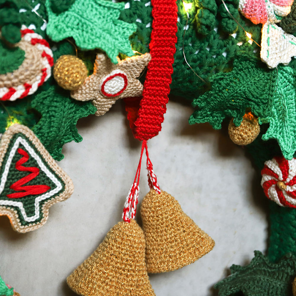 Naamloos — gemaakt met Kerstkrans AdventsCALender Haakpakket
