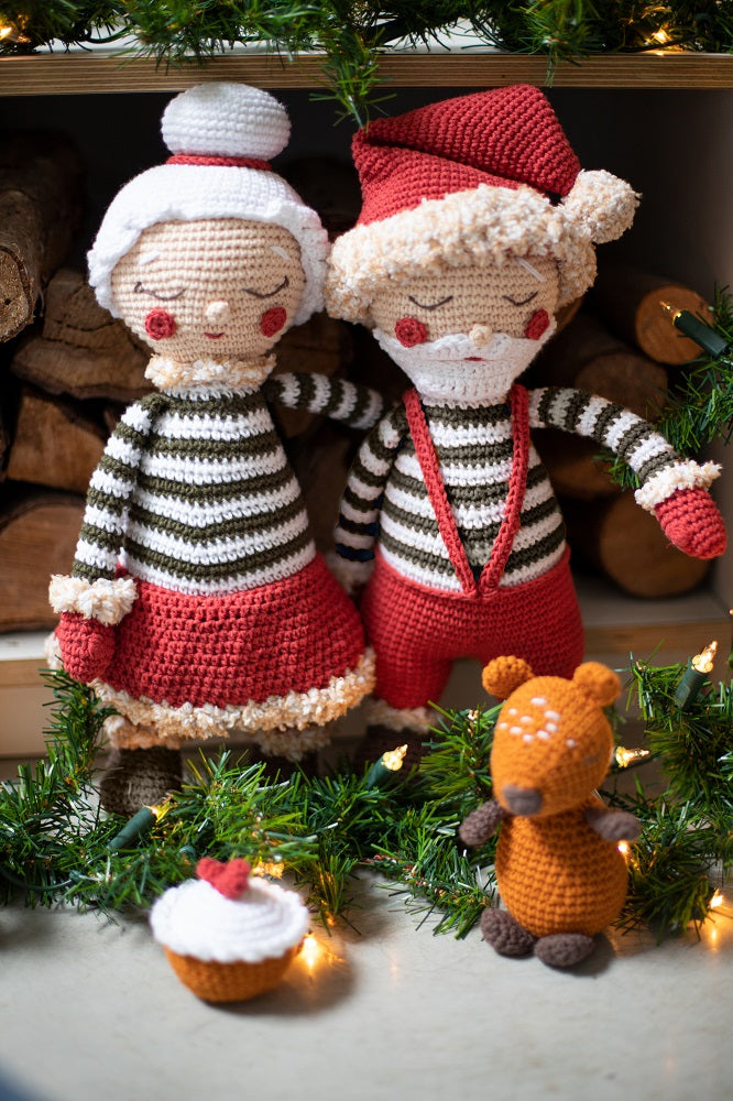 Essiebirdies — gemaakt met Kerstman & Kerstvrouw Haakpakket