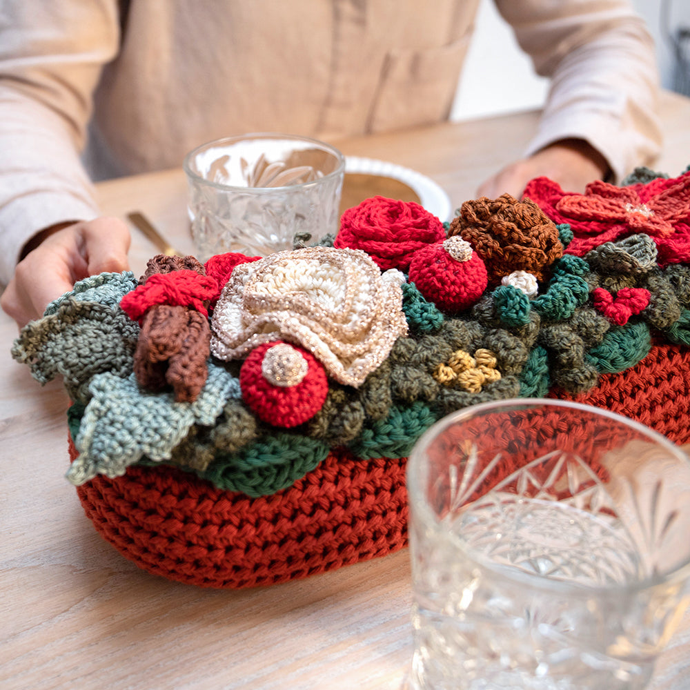 Kerststuk — gemaakt met Kerststuk Haakpakket (3)