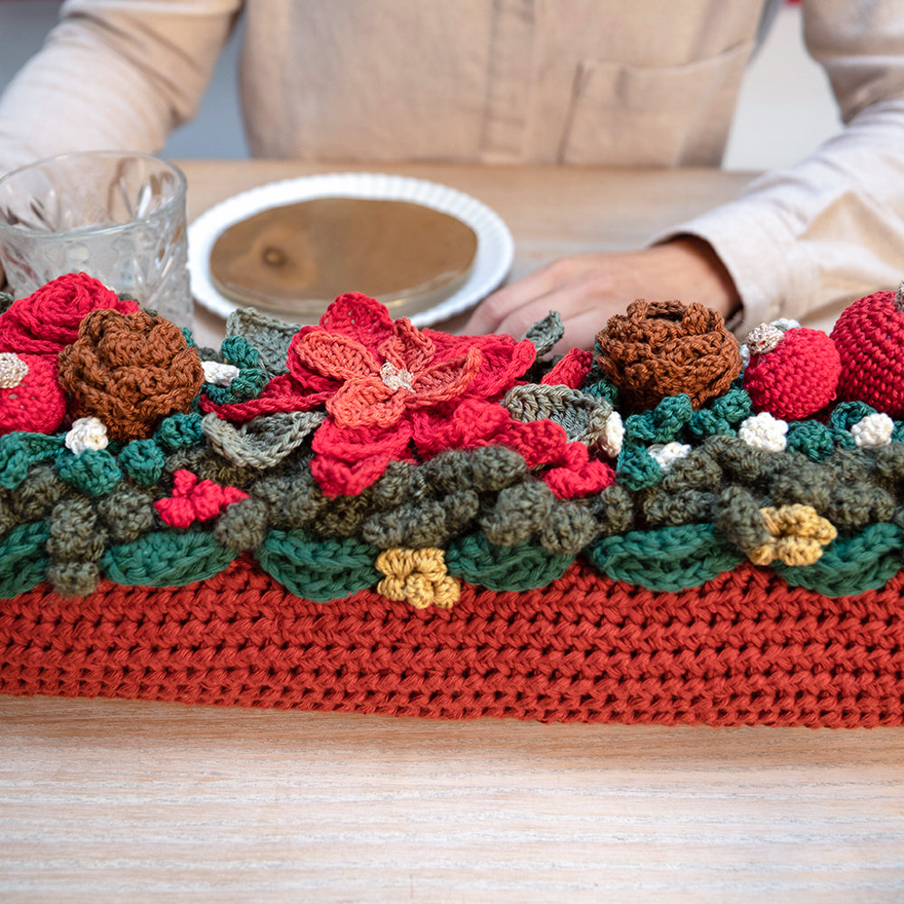 Kerststuk — gemaakt met Kerststuk Haakpakket (4)