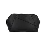 KnitPro Eden Projecttas leer zwart 15 x 29 x 11,5cm