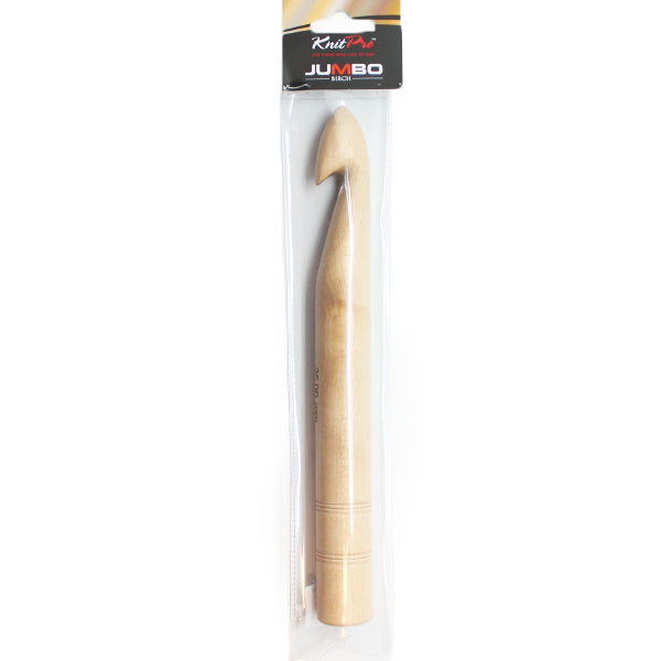 Knitpro jumbo singlehook — gemaakt met KnitPro Jumbo Haaknaald (2)