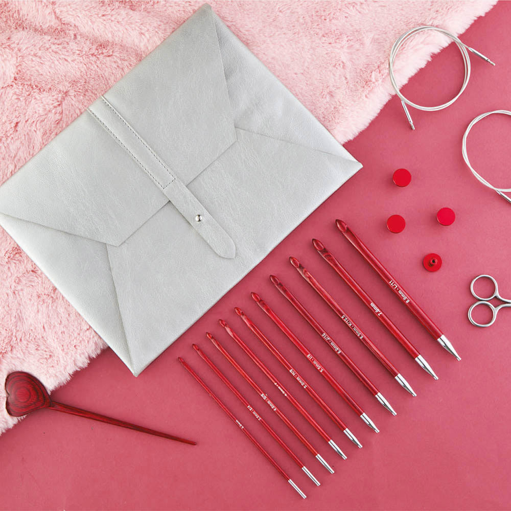 KnitPro Limited edition tunische haaknaaldenset Amore (5)
