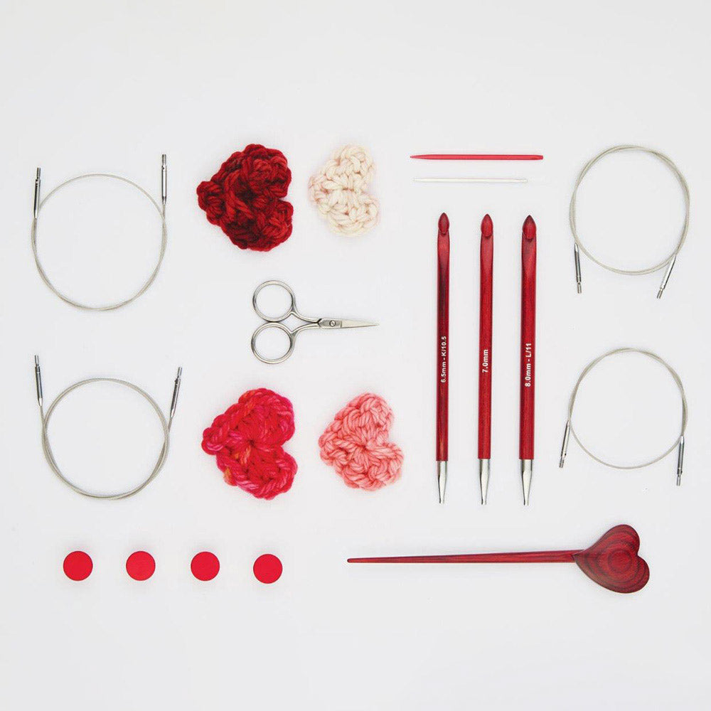 KnitPro Limited edition tunische haaknaaldenset Amore (2)