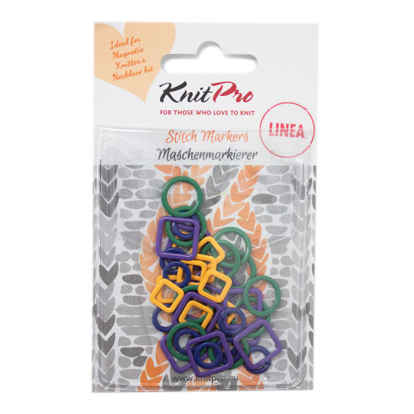 Knitpro Linea Steken markeerders Metaal