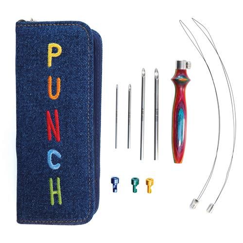 Knitpro Vibrant Punchnaalden Set Blue Blue