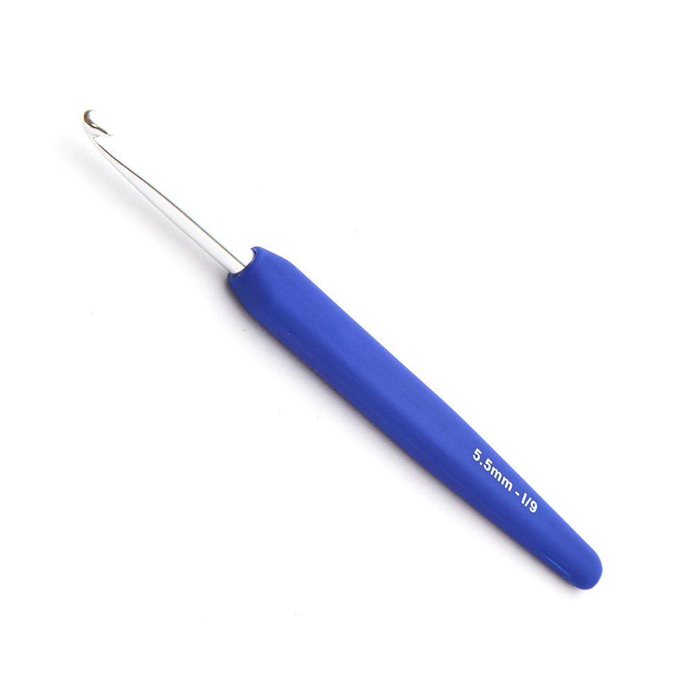 KnitPro Waves 2.0 Haaknaald 5,50 mm Cobalt Blue