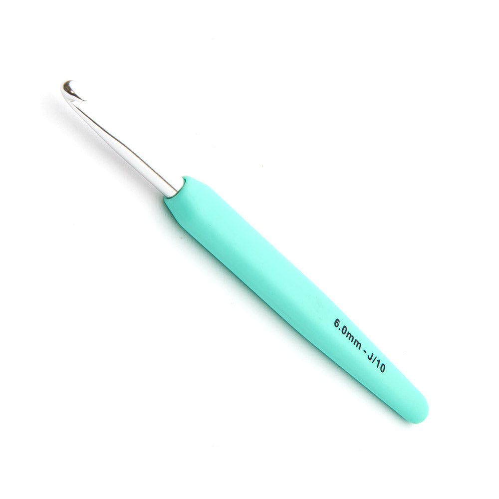 KnitPro Waves 2.0 Haaknaald 6,00 mm Minty Teal
