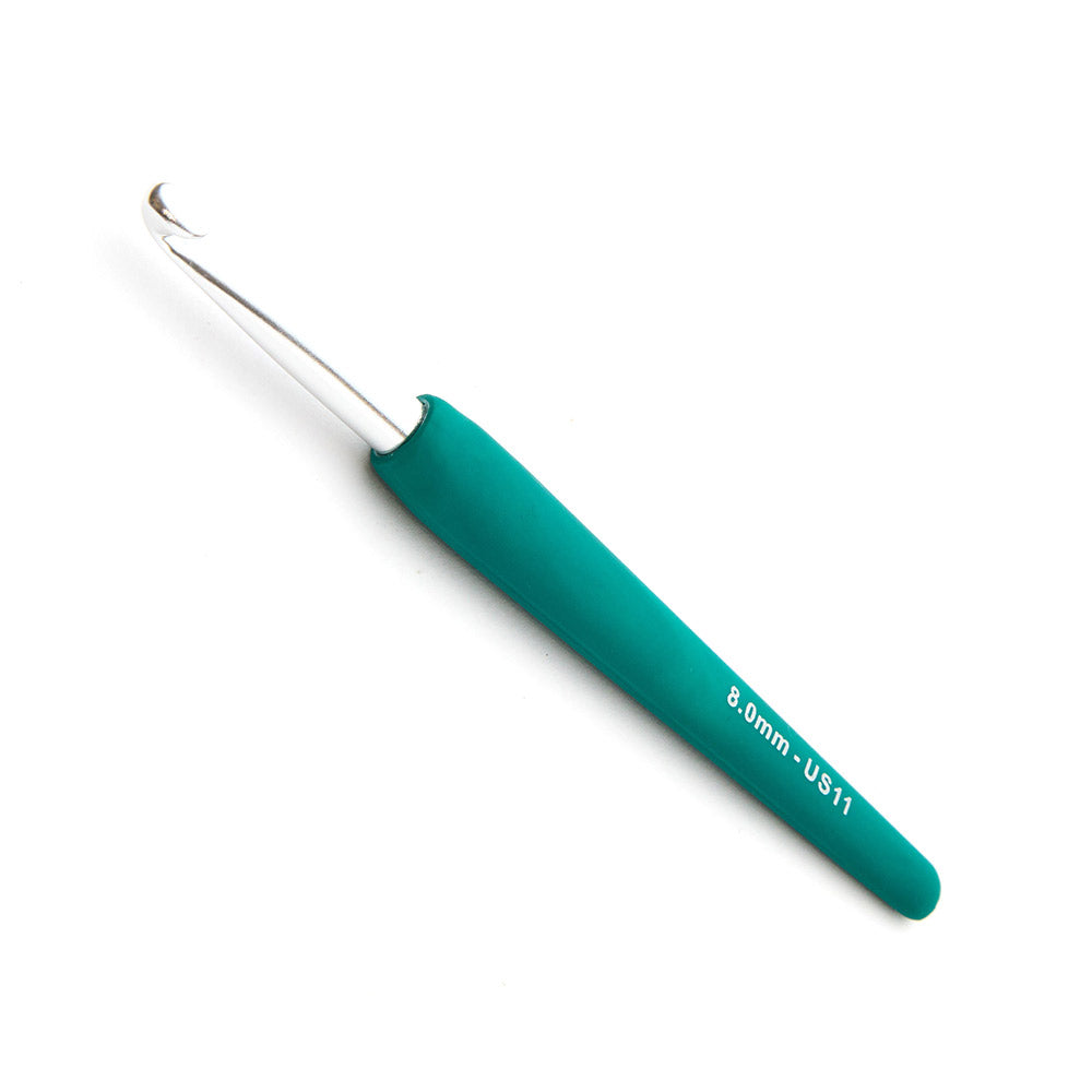 KnitPro Waves 2.0 Haaknaald 8,00 mm Deep Sea Teal