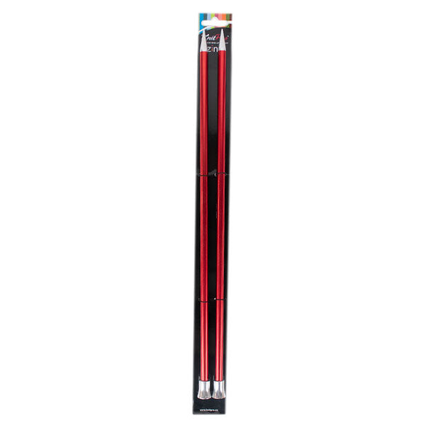 Knitpro zing breinaalden cm mm — gemaakt met KnitPro Zing breinaald 40cm 9mm | Kersenrood