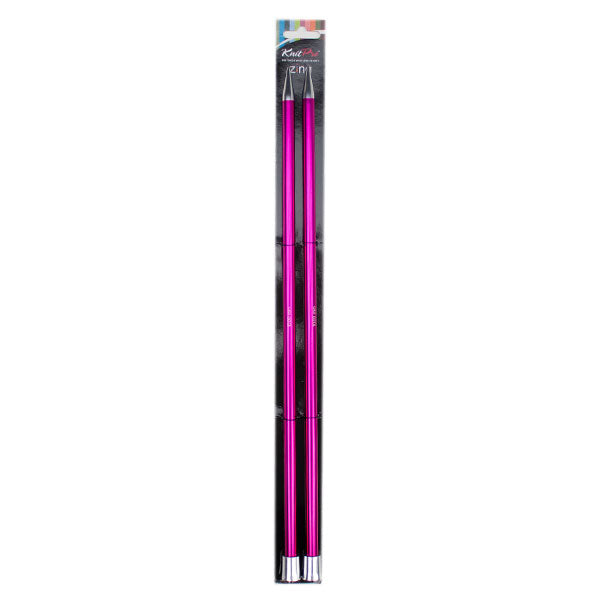 Knitpro zing breinaalden cm mm — gemaakt met Knitpro Zing Breinaalden 40cm 10mm | Aubergine