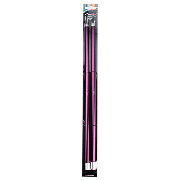 Knitpro zing breinaalden cm mm — gemaakt met Knitpro Zing Breinaalden 40cm 12mm | Mauve