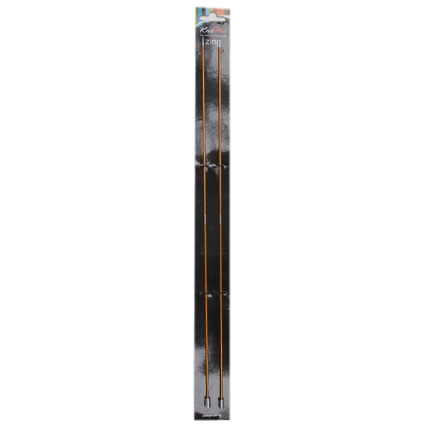 Knitpro Zing Breinaalden 40cm 2.25mm | Amber (2)