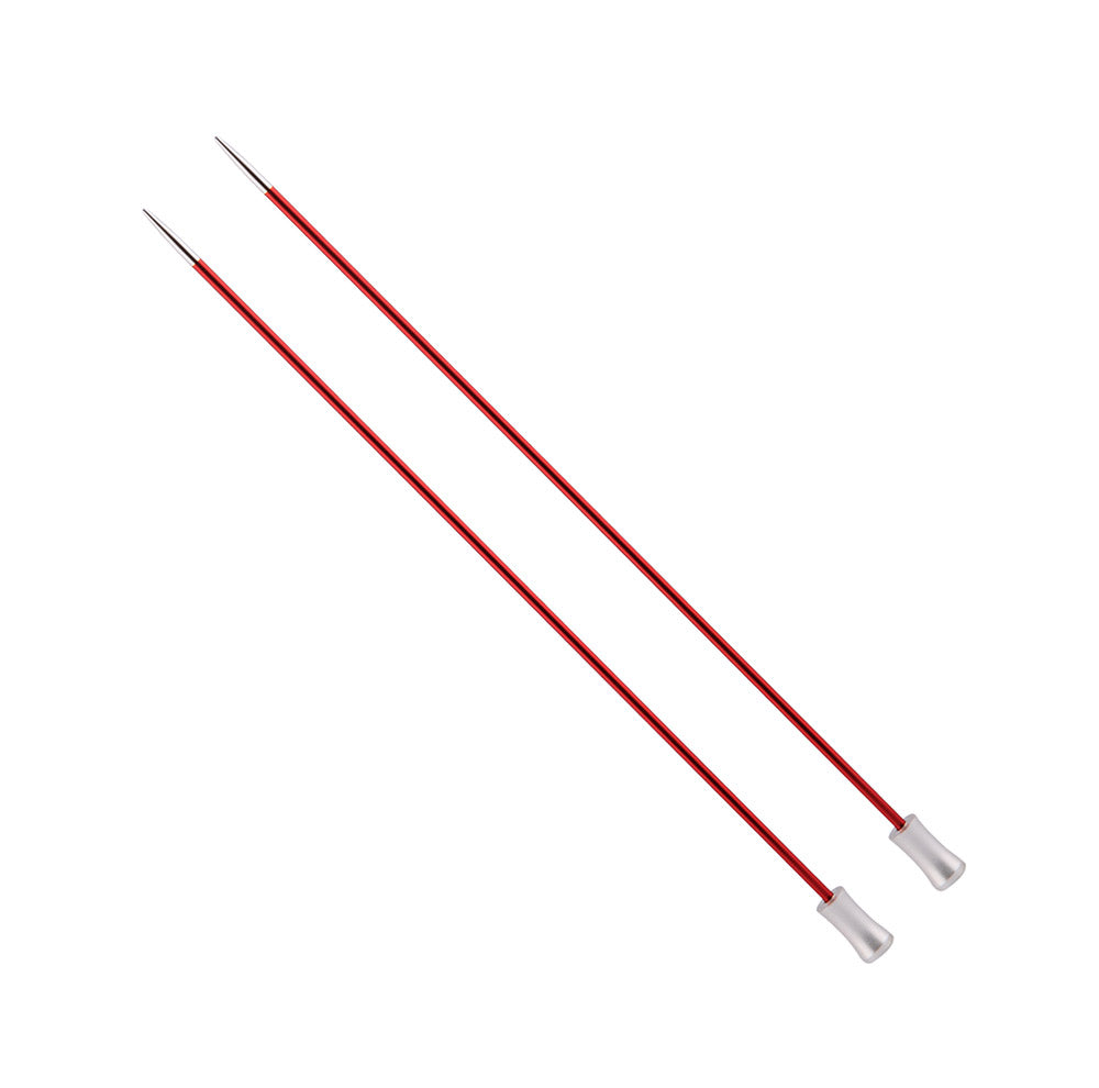 Knitpro Zing Breinaalden 40cm 2.5mm | Granaat