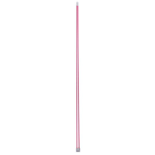 Mm roze — gemaakt met Knitpro Zing Breinaalden 40cm 2mm | Koraal