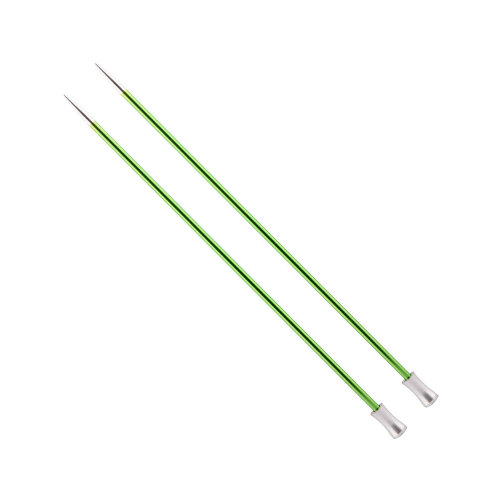 KnitPro Zing Breinaalden 40cm 3.5mm | Limoengroen