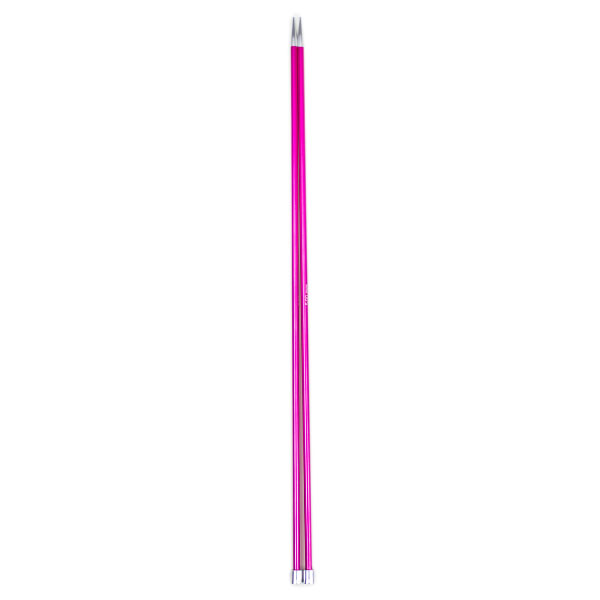Mm paars — gemaakt met Knitpro Zing Breinaalden 40cm 5mm | Robijn