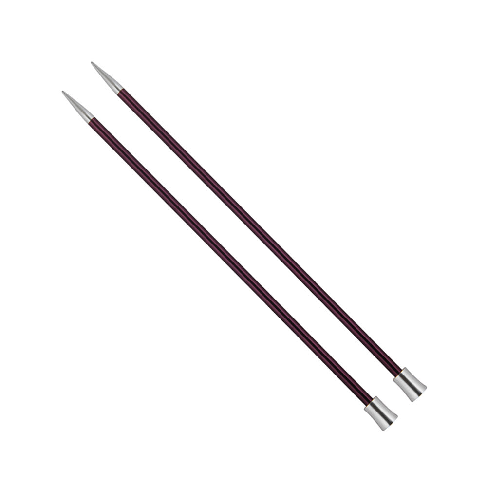 Knitpro Zing Breinaalden 40cm 6mm | Paars Fluweel