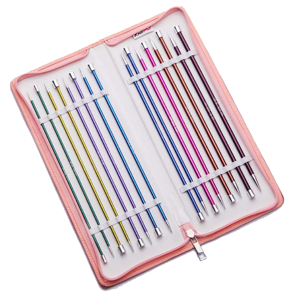 KnitPro Zing breinaalden set 40cm 2.50-6.00mm