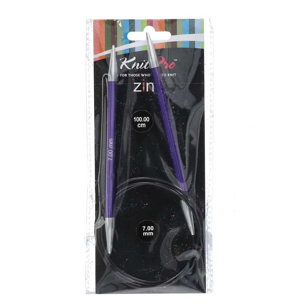 KnitPro Zing Rondbreinaalden 100cm 7,00 mm