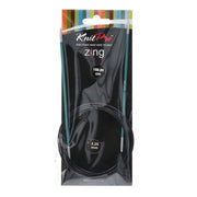 KnitPro Zing Rondbreinaalden 150cm 3,25mm