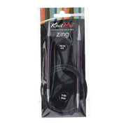 KnitPro Zing Rondbreinaalden 150cm 6,00mm