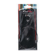KnitPro Zing Rondbreinaalden 60cm 2,50mm